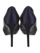 Roger Vivier Satin Crystal Embellishments Pumps