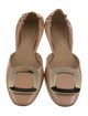 Roger Vivier Patent Leather D'Orsay Flats