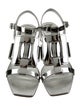 Roger Vivier Patent Leather T-Strap Sandals