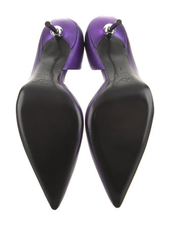 Roger Vivier Leather D'Orsay Pumps