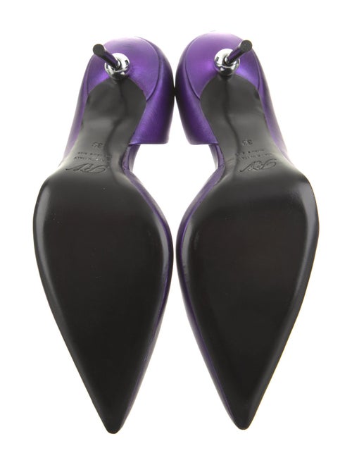 Roger Vivier Leather D'Orsay Pumps