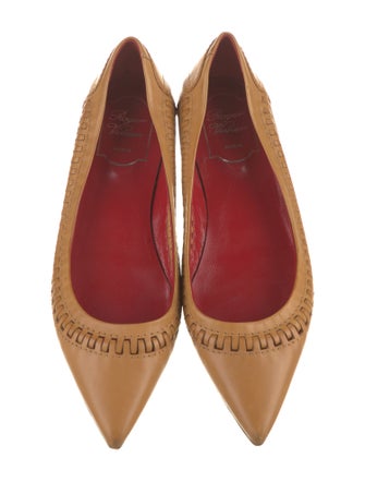 Roger Vivier Leather Flats