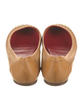 Roger Vivier Leather Flats