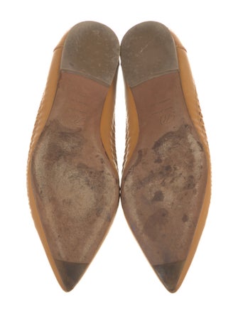 Roger Vivier Leather Flats