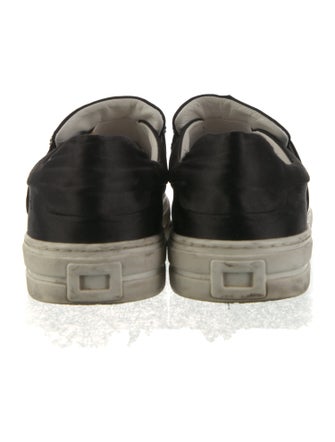 Roger Vivier Satin Crystal Embellishments Sneakers