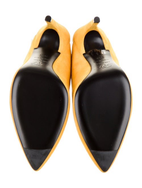 Roger Vivier Suede Mules