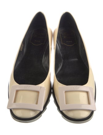Roger Vivier Patent Leather Ballet Flats