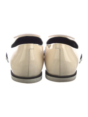 Roger Vivier Patent Leather Ballet Flats