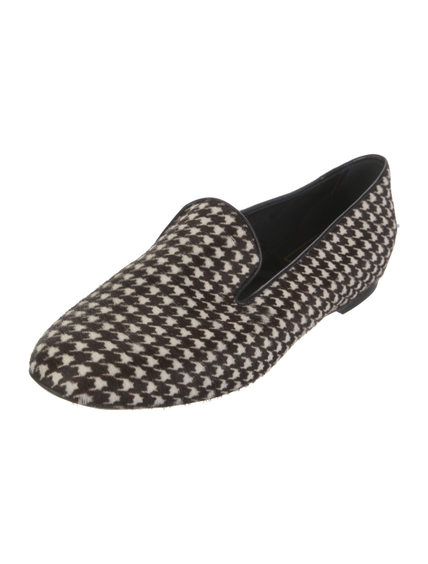 Roger Vivier Ponyhair Printed Loafers