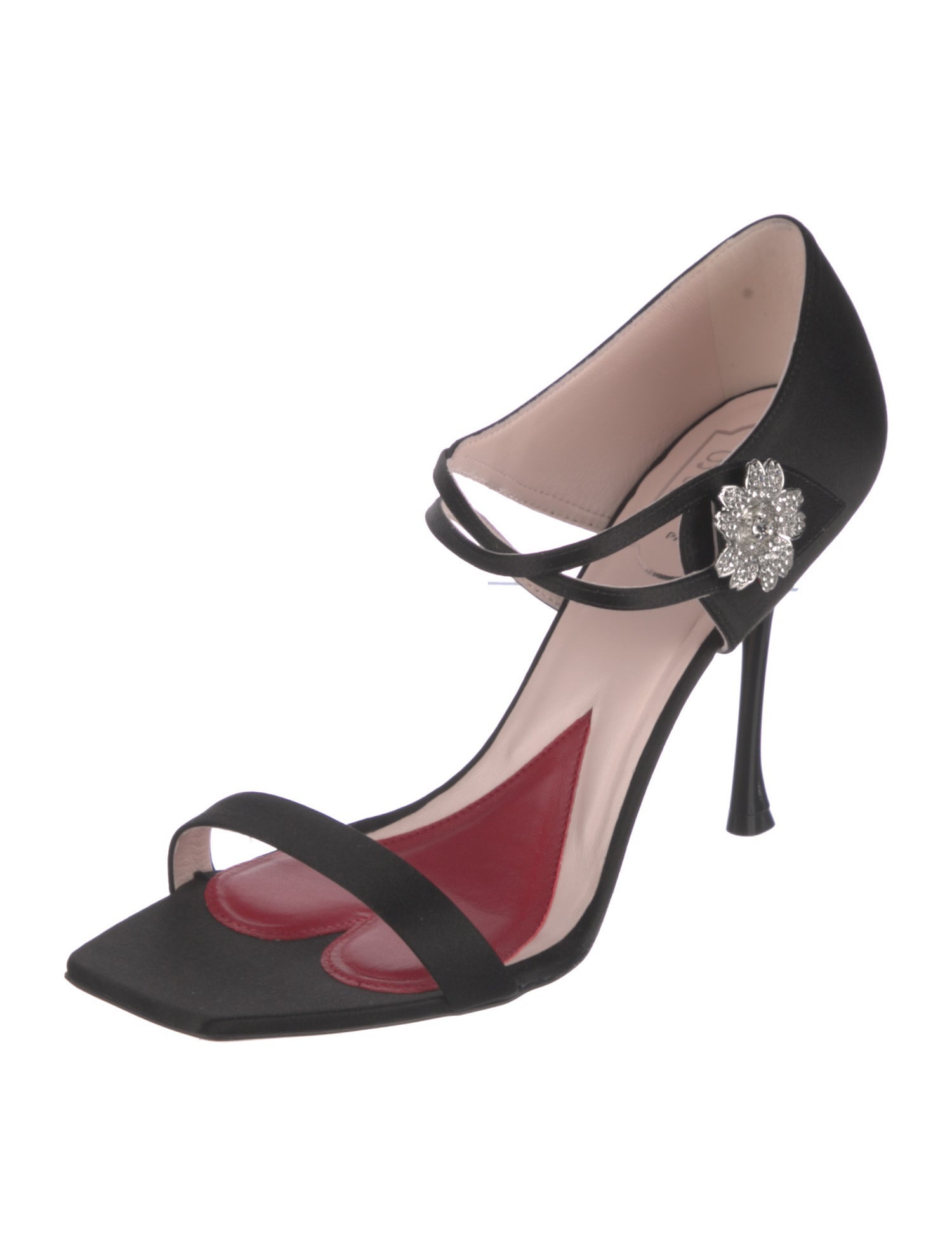 Roger Vivier Satin Sandals