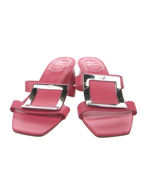 Roger Vivier Leather Slides