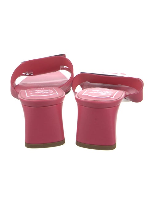 Roger Vivier Leather Slides