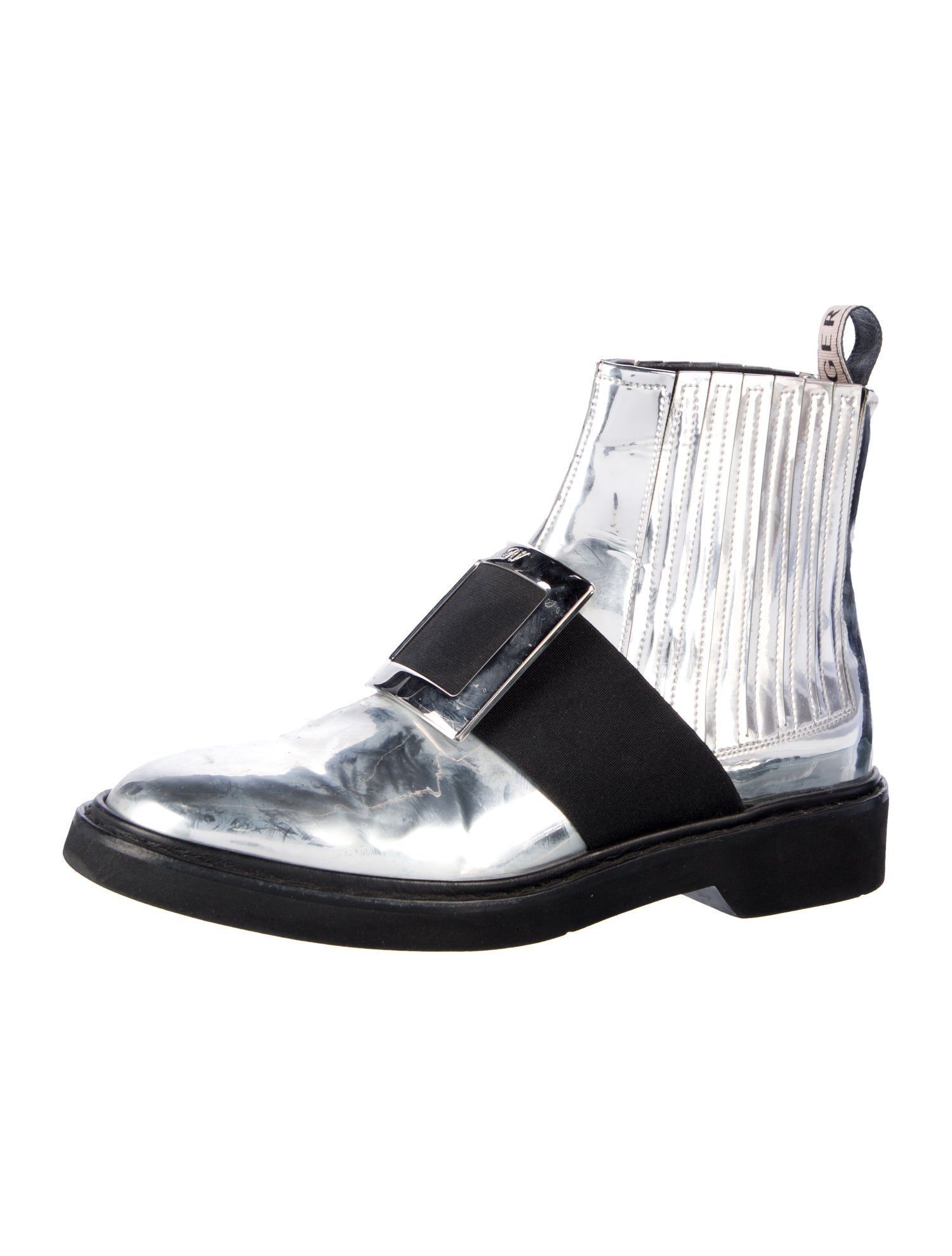 Roger Vivier Leather Chelsea Boots