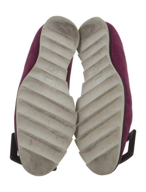 Roger Vivier Suede Flats