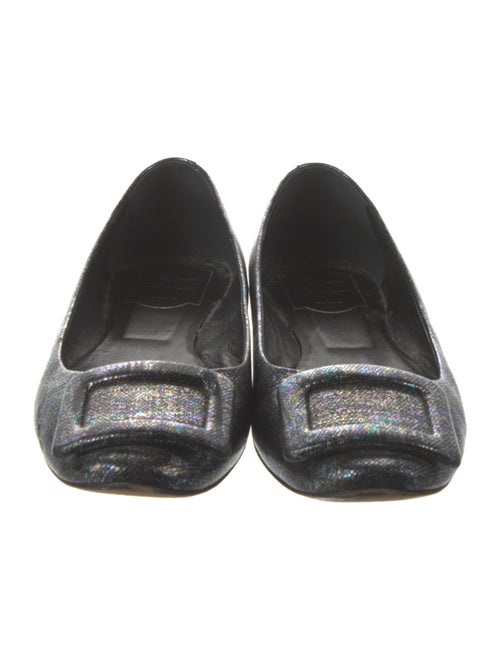 Roger Vivier Leather Flats