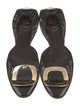 Roger Vivier Patent Leather D'Orsay Flats