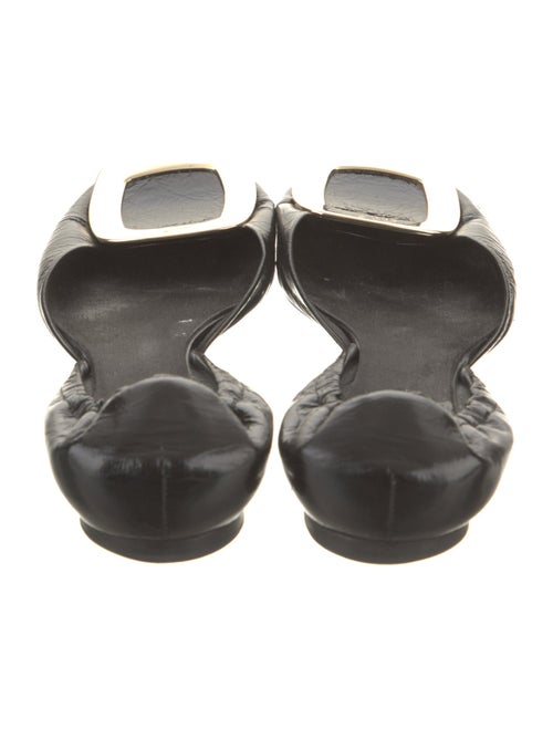 Roger Vivier Patent Leather D'Orsay Flats