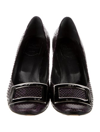 Roger Vivier Snakeskin Pumps