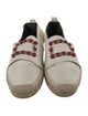 Roger Vivier Canvas Crystal Embellishments Espadrilles