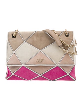 Roger Vivier Suede Shoulder Bag
