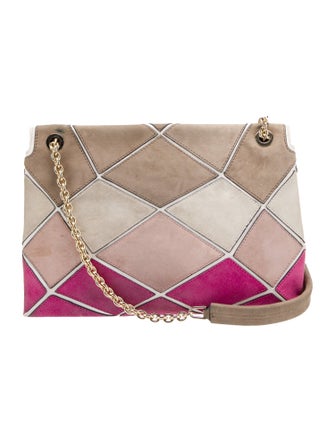 Roger Vivier Suede Shoulder Bag
