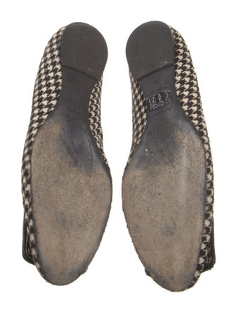 Roger Vivier Ponyhair Printed Ballet Flats