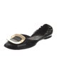 Roger Vivier Patent Leather D'Orsay Flats