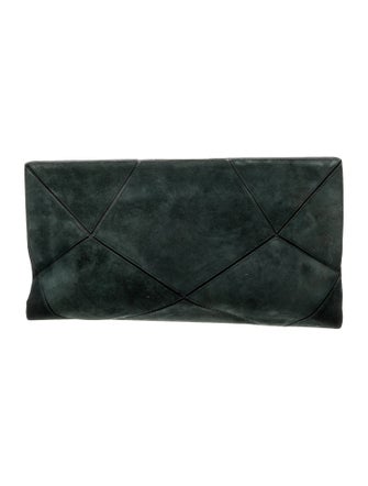 Roger Vivier Suede Clutch