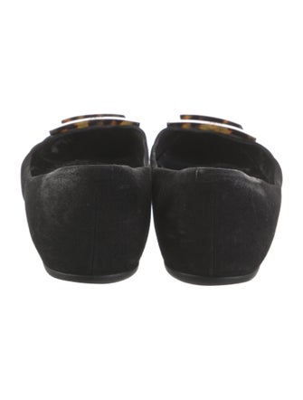 Roger Vivier Suede Flats