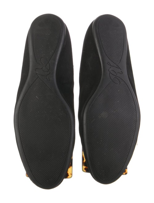 Roger Vivier Suede Flats