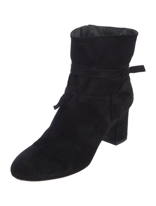 Roger Vivier Suede Lace-Up Boots