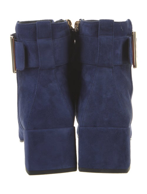 Roger Vivier Suede Printed Boots