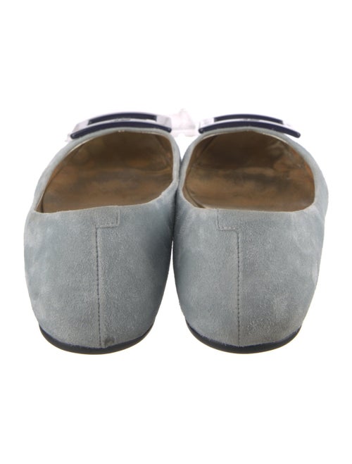 Roger Vivier Suede Flats
