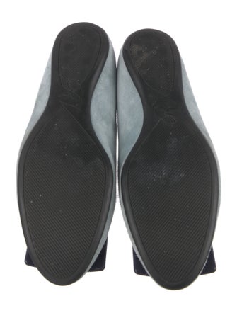Roger Vivier Suede Flats