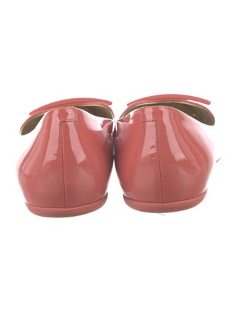 Roger Vivier Patent Leather Ballet Flats