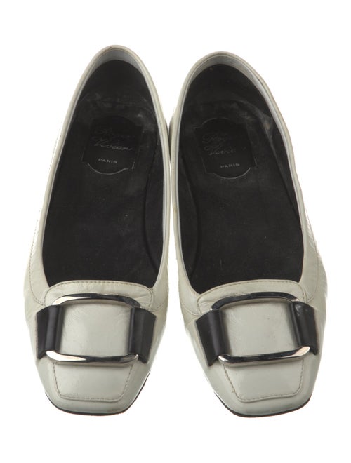 Roger Vivier Patent Leather Ballet Flats
