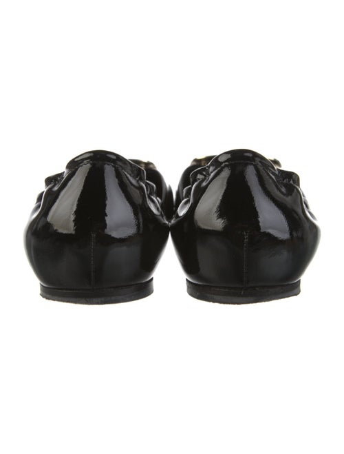 Roger Vivier Patent Leather D'Orsay Flats