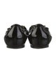 Roger Vivier Patent Leather D'Orsay Flats