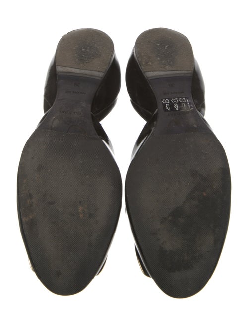 Roger Vivier Patent Leather D'Orsay Flats