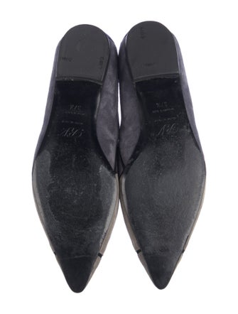 Roger Vivier Suede Printed Flats