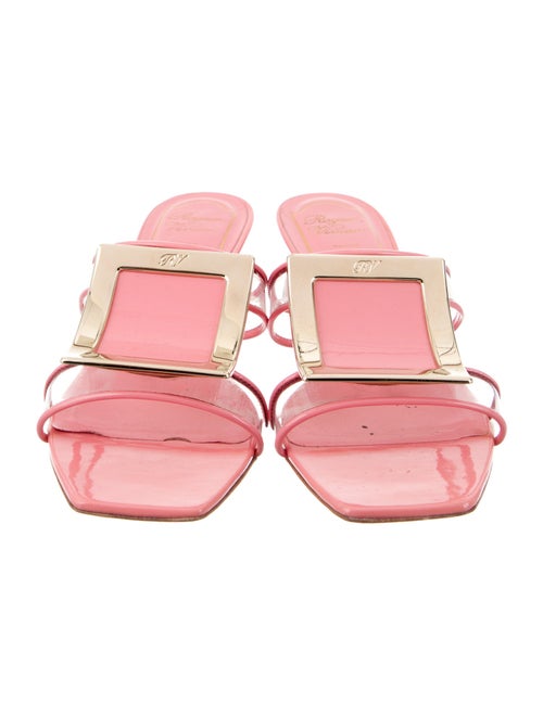 Roger Vivier Patent Leather Slides