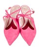 Roger Vivier Suede Cutout Accent Slingback Pumps