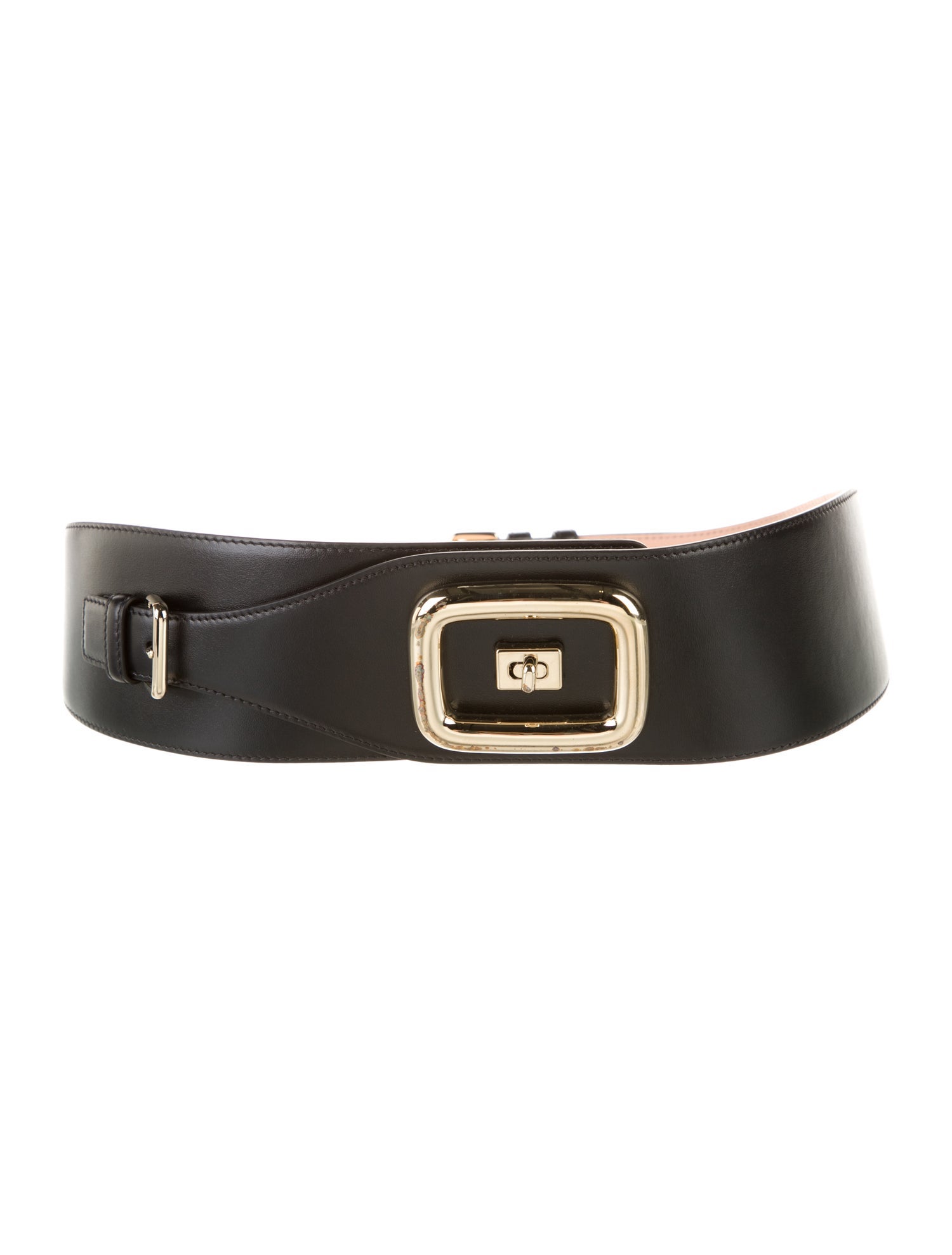 Roger Vivier Wide Leather Waist Belt w/ Tags
