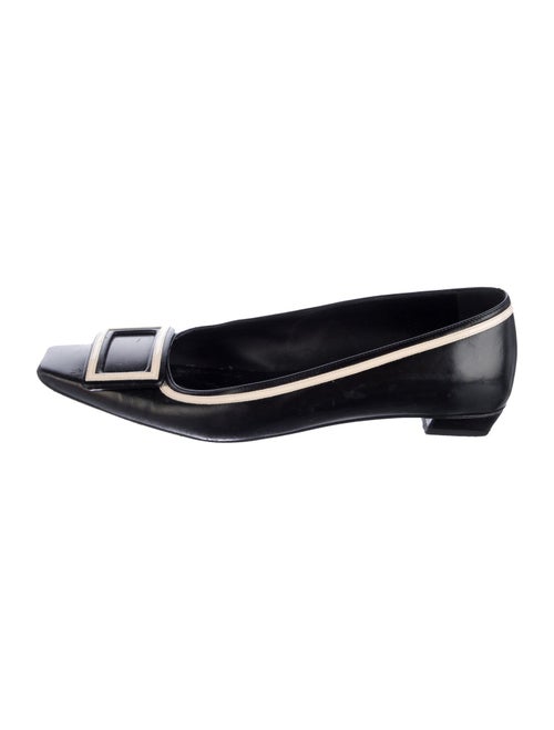 Roger Vivier Leather Flats