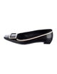 Roger Vivier Leather Flats