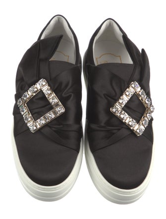 Roger Vivier Satin Sneakers