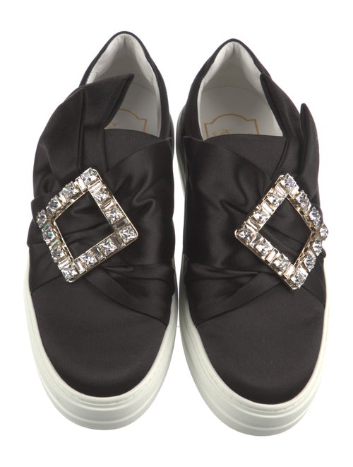 Roger Vivier Satin Sneakers