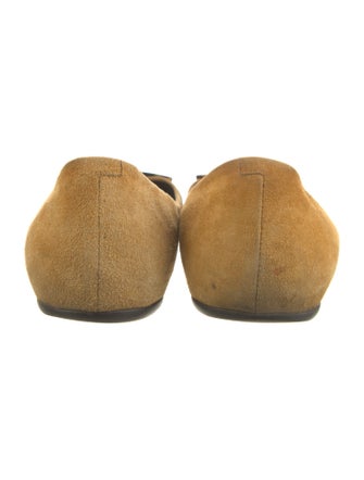 Roger Vivier Suede Ballet Flats