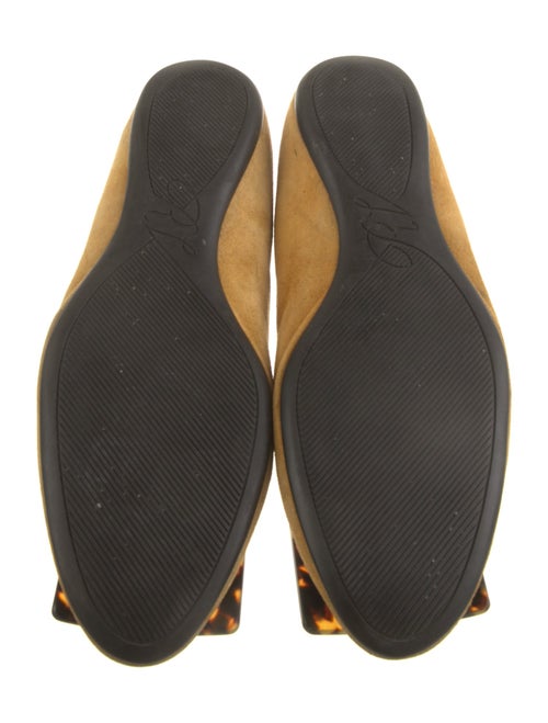 Roger Vivier Suede Ballet Flats