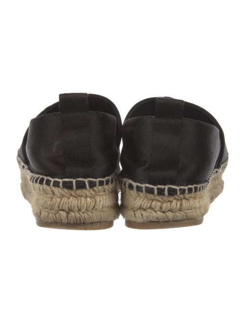 Roger Vivier Satin Sequin Embellishments Espadrilles